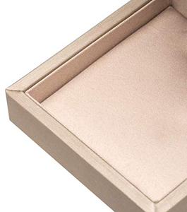 Caja de Joyería de Malla Metálica con Diseño Personalizable para Guardar Pulseras, Anillos, Aretes y Collares, Caja de Regalo de Cuero PU - Product Image 3