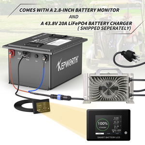 2025 nouveauté Kepworth 36v 48v 100ah lifepo4 lithium ion <span class=keywords><strong>golt</strong></span> chariot batterie avec forte 200A BMS batterie de chariot de golf à cycle profond - Product Image 4