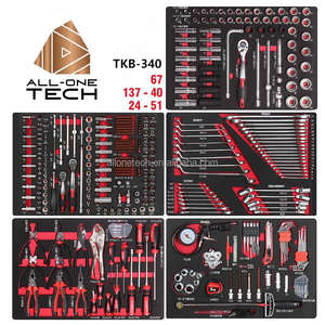 VDE ชุดเครื่องมือมือแบบแมนนวลผสมเหล็กผ่านการรับรองการใช้งานในโรงงานประกอบด้วยชุดประแจบิตชุดไขควงปรับแต่งได้ตามต้องการ - Product Image 5