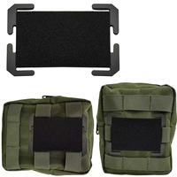 Accessoires tactiques légers pour sac à dos : support de présentation pour patchs d'entraînement MOLLE à boucles auto-agrippantes