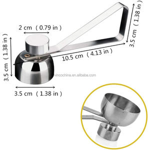 Ouvre-coquille d'<span class=keywords><strong>oeuf</strong></span> en acier inoxydable coupe-coquille outil de cuisine pour les oeufs durs crus/mous - Product Image 2