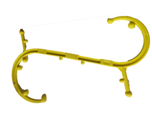 Gran oferta, bastón de masaje de acupuntura profunda antideslizante de longitud ajustable y suave para salas de bienestar personal - Product Image 3