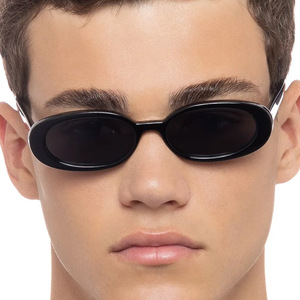 Occhiali da sole taglie Custom anni '90 occhiali da sole ovali leggeri acetato di alta qualità - Product Image 5