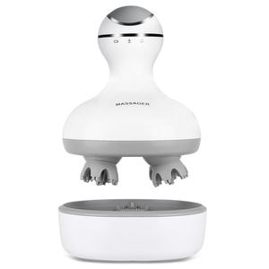 Masseur électrique pour la tête, étanche, soulage la pression du cuir chevelu, produits de massage par pétrissage - Product Image 1