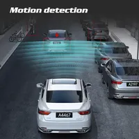 1080P Dash Cam pour voitures avant et arrière 2 ''voiture DVR enregistreur vidéo NightVision Dashcam Voiture Parking moniteur boîte noire ZD06 + 64G