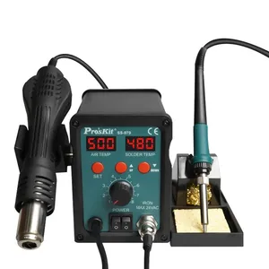 Digital Display Welding Equipment Phone Chip Maintenance DeSoldering Rework Station CPU Circuit Board Hot Air Soldering Station