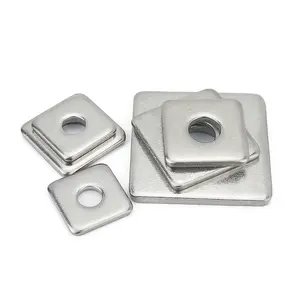 China Bevestigingsmiddel Din435 Din436 Hoge Kwaliteit Platte Wasmachine Vierkante Ringen Met Gegalvaniseerd