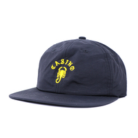 Qianzun topi bisbol 6 Panel tahan air pinggiran datar pabrikan topi Snapback nilon profil rendah tidak terstruktur