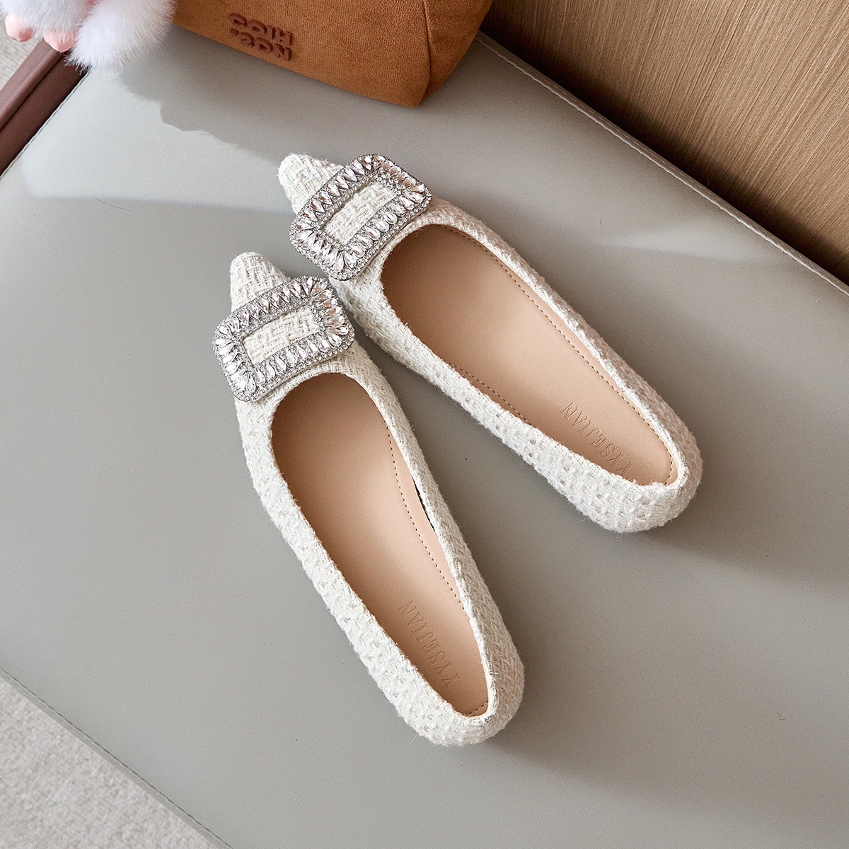 Wholesale Women Hidden Wedge Height Increasing Cotton Fabric Concealed  Platform Walking Dress Shoes for Party Office Ladies| Alibaba.com