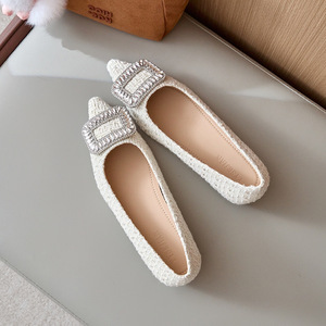 Chaussures habillées <span class=keywords><strong>compensées</strong></span> discrètes en coton pour femmes, rehaussant la taille, idéales pour les fêtes et le bureau - Product Image 6