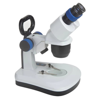 HST-3CA LED Illumination 2X 4X Rotatable 360° Stereo Microscope with Adjustable LED Light for Use in Schools and Laboratories