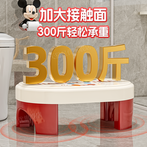 Toilet <b>Stool</b> Thickened Footrest Squatting Aid Non Slip <b>Step</b> <b>Stool</b> Bathroom Potty Support For Kids - Product Image 4