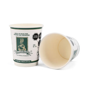 Vaso de Papel Biodegradable Desechable de Doble Pared con Logotipo Personalizado para Bebidas de Café - Product Image 4