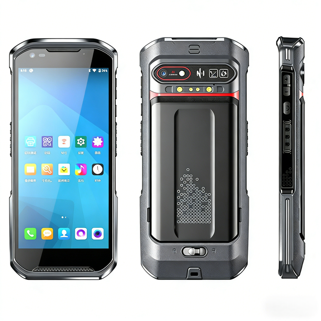 All Rugged Handheld Terminal PDA Multi Language IP66 Industrial 4G 5.5-inch HD Screen NFC Reader Retail Cash Register Stock