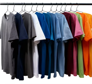 Camiseta de Hombre de Algodón 100% Lavado al Ácido, 230G, Gruesa, Personalizable, de Alta Calidad, Suministro Directo de Fábrica - Product Image 2