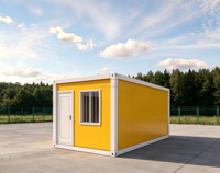 Maison préfabriquée détachable personnalisée, conteneur résidentiel intégré en acier coloré, maison mobile, mini-bureau facile à assembler