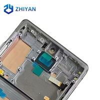 Écran OLED de remplacement pour appareil mobile avec cadre, assemblage d'affichage numérique Full HD en gros pour Samsung Galaxy Note 20