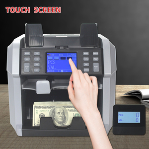 Contador De Billetes profesional Dual CIS, Máquina Contadora De Billetes con número De serie, máquina contadora De efectivo De Moneda de impresión - Product Image 2