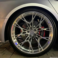 Jantes en alliage forgé 18 19 20 pouces, jantes personnalisées concaves 5x112 5x120 chromées pour X5 A6 Q7 RS6 911 Panamera Cayenne 488