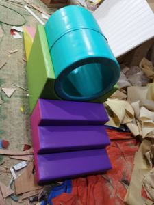 Beliebte White Purple Mädchen Kinder Softplay-Geräte Set Spielplatz Indoor-Klettern Softplay-Sets für Kinder Vermietung Combo Softplay - Product Image 4