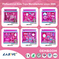 LASIVE TOYS Ensemble de jeu de simulation pour filles, jeu de rôle de princesse avec maquillage et coiffure pour les tout-petits de 3 ans et plus, certifié CE CPC