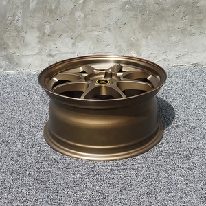 Rueda de carreras de bronce <span class=keywords><strong>JZ</strong></span>, ruedas forjadas 4X100 de 15 pulgadas, venta al por mayor y al por menor para EG6 EK3 AE86 - Product Image 6
