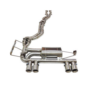 Sistema de <span class=keywords><strong>Escape</strong></span> Catback de Alto Rendimiento Valvetronic de Acero Inoxidable Ecnal para BMW <span class=keywords><strong>E46</strong></span> <span class=keywords><strong>M3</strong></span> 2000-2006 con Silenciador - Product Image 1