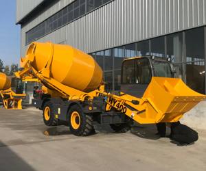 אוטומטי 4wd עצמי עומס מכונות מערבל בטון עבור 5.5m3 500l קיבולת דלי 500 ליטר קל לעבודה בנייה - Product Image 6