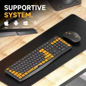 Tùy Chỉnh Hàn Quốc Azerty Nga Arabic Bố Trí Mỏng Không Dây <span class=keywords><strong>Bluetooth</strong></span> Bàn Phím Và Chuột Combo Set Cho Điện Thoại Máy Tính Xách Tay Ipad Macbook - Product Image 4