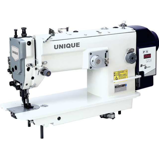 UNIQUE UN2530DD High-Speed Industrial Sewing Machine with Electronic Control System for Garment, Bag