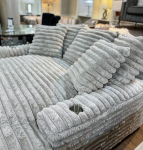 Jiening Section de canapé en tissu velours côtelé modulaire Canapé de salon pour villas Canapé de cinéma maison - Product Image 3