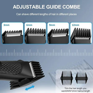 Tondeuse professionnelle pour zones intimes - Épilation des parties génitales, poitrine, testicules, maillot et poils pubiens, tondeuse pour zones sensibles, toilettage masculin - Product Image 5