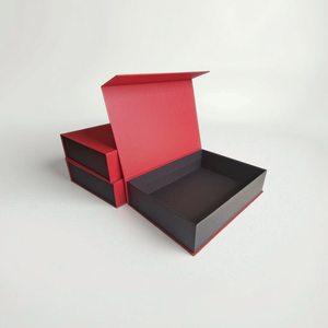 Custom Luxury Magnetic Flap Gift Box Rigid Cardboard Perfume Cosmetic Packaging Box with Insert Can Customize Lining - Product Image 1