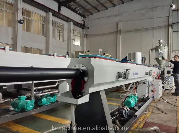 خط إنتاج أنابيب البولي إيثيلين البلاستيكية من LIANSHUN ، الشركة المصنعة لآلة تصنيع الأنابيب ذات القطر الصغير