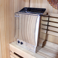 Poêle de sauna à vapeur sèche FANLAN, prix usine, pour sauna intérieur / fournaise de sauna