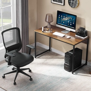 <span class=keywords><strong>Bureau</strong></span> d'ordinateur <span class=keywords><strong>industriel</strong></span> personnalisable en gros, bureaux d'écriture en <span class=keywords><strong>bois</strong></span> peu encombrants, poste de travail robuste et durable avec structure métallique - Product Image 2