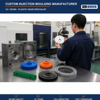 Fábrica de Moldeo por Inyección Personalizado para Engranajes de Plástico de Precisión, Desde el Diseño del Molde Hasta la Fabricación Repetitiva