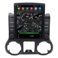 Autoradio Android avec écran tactile de 9,7 pouces, navigation GPS, Carplay, stéréo multimédia, lecteur radio pour Jeep Wrangler JK 2011~2017