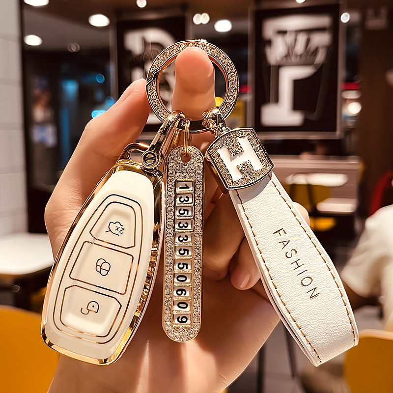 +Golden H Leather Strap Drill Buckle + Gold Number Plate