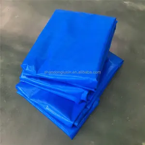 Standard Poly Tarp Sliver Blue Waterproof PE Tarpaulin For Canopy Tent Boat Or Pool Cover