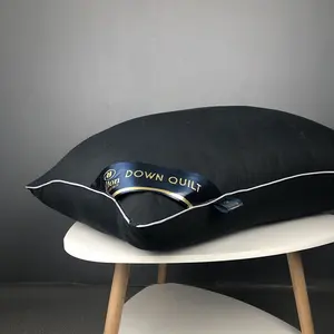 Almohadas suaves grandes y múltiples colores para dormir, almohada de lujo con logotipo personalizado de Hotel 5 Star, venta al por mayor