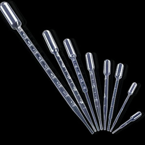 Pipettes Pasteur jetables transparentes en plastique PP pour laboratoire, 1 ml, 2 ml, 3 ml, 5 ml, 10 ml, micro-pipettes de transfert, personnalisables OEM - Product Image 2