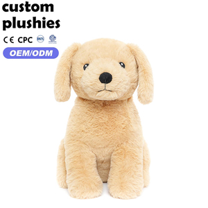 Giocattolo per Cani in Peluche Beige Soffice con Orecchie Lunghe e Occhi Ricamati, Vendita all'Ingrosso per <span class=keywords><strong>Regali</strong></span> Promozionali - Product Image 1