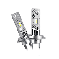 Lumières de voiture canbus tout-en-un Design PLUG and PLAY ampoules de phares sans fil mini taille lampe luces led h7