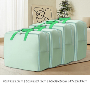 <b>Large</b> Capacity Folding <b>Storage</b> Backpack Comforter Bedsheets <b>Storage</b> Backpack Quilt <b>Storage</b> Backpack - Product Image 6