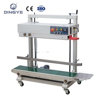 Scelleuse à bande de codage à encre solide verticale FRD1200V pour machine de scellage de sacs en PE avec imprimante à code à encre solide