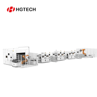 Equipo de Procesamiento de Baterías EV HGTECH, Almacenamiento de Energía Modular, Línea de Ensamblaje Automática de Paquetes de Baterías de Litio Prismáticas