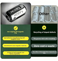 Filtre de puissance à noyau de ferrite NiZn à fixation rapide, suppresseur de bruit EMI/RFI, perle de désinfection, câble, certifié ROHS/REACH