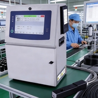 Imprimante de codage à jet d'encre à petits caractères DOCOD S1000 Series CIJ personnalisée, codeur par lots, imprimante industrielle pour l'impression de dates d'expiration