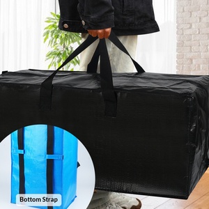 Sac de déménagement et de rangement portable réutilisable en non-tissé, avec fermeture éclair et poignées, grand format, écologique, vente en gros usine - Product Image 6
